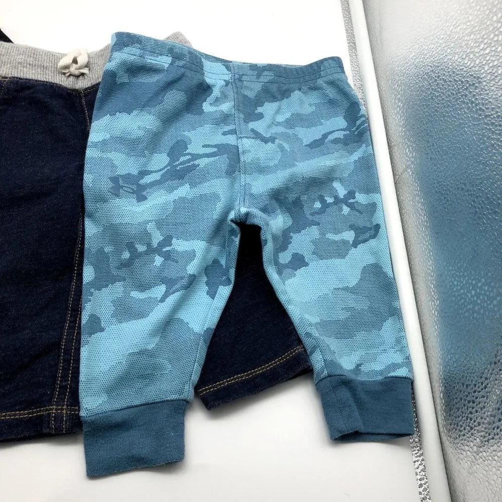 Baby 3-6M Pants BUNDLE‎ Bottoms Oshkosh Carter's Under Armour Jeans Pull On